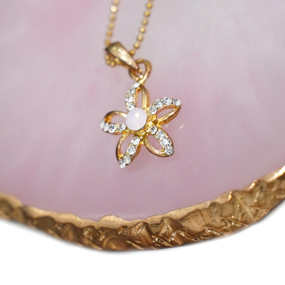 Star Pendant Gold Plated Necklace